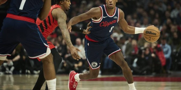 杨瀚森DNP哈登34+6伦纳德28分 开拓者遭快船逆转吞三连败